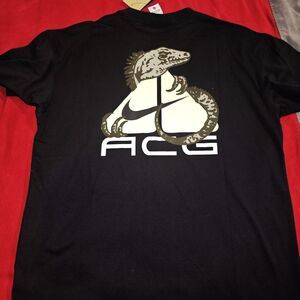 Nike ACG Black Iguana Graphic Dri-FIT T-Shirt HJ0884-010 size XL